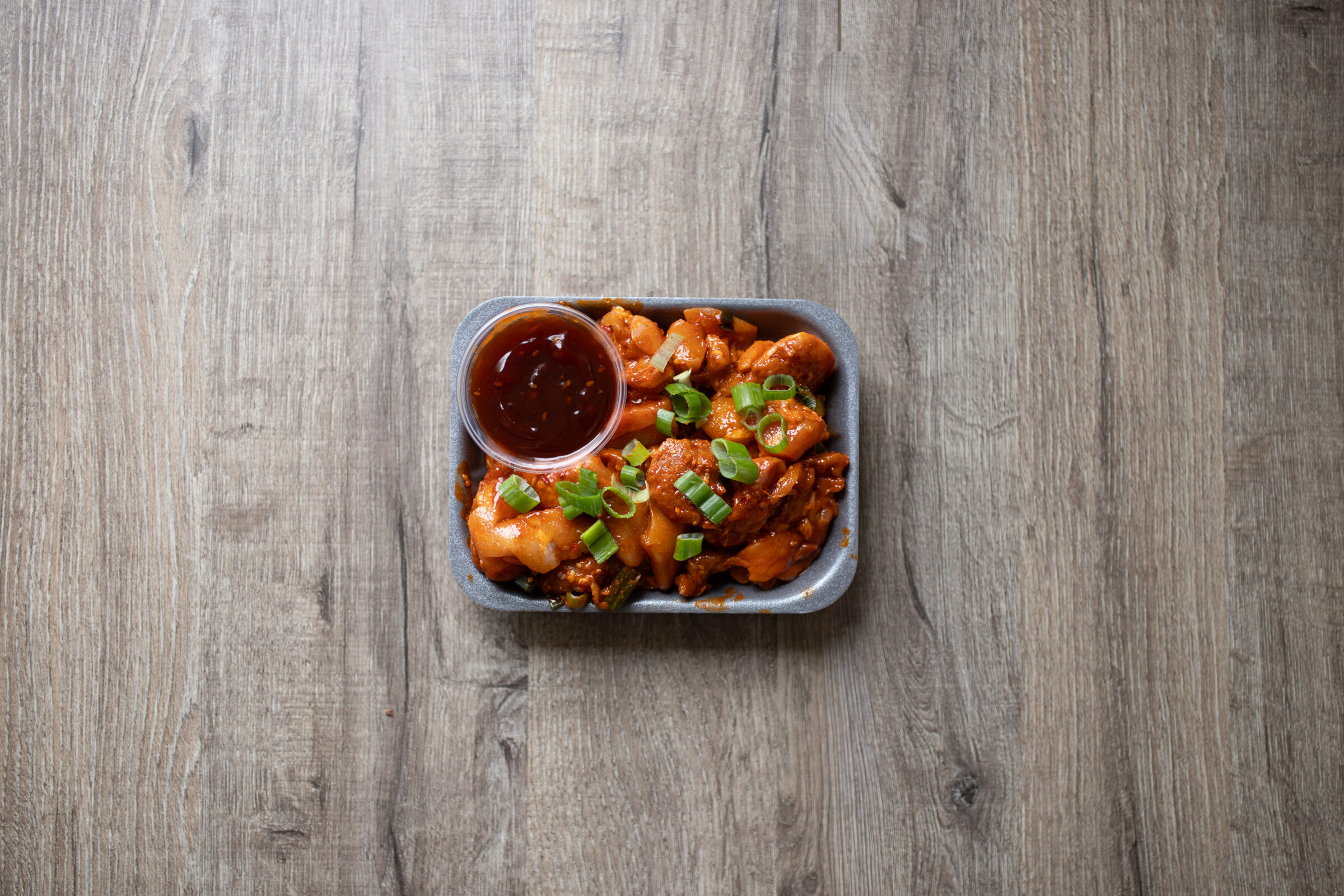 Sticky chicken