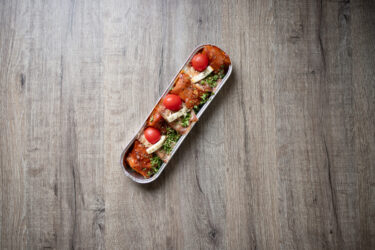 Varkenshaas Caprese