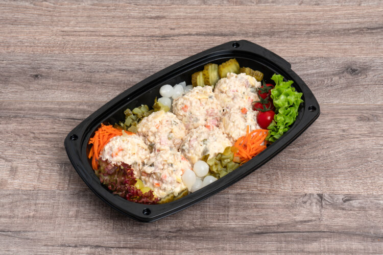 Huzarensaladeschotel mini