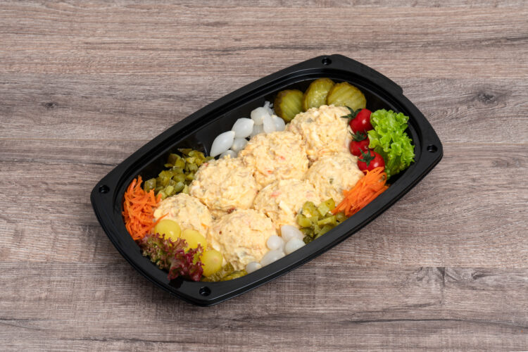 Smulsaladeschotel mini